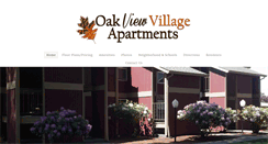 Desktop Screenshot of oakviewvillageapartments.com